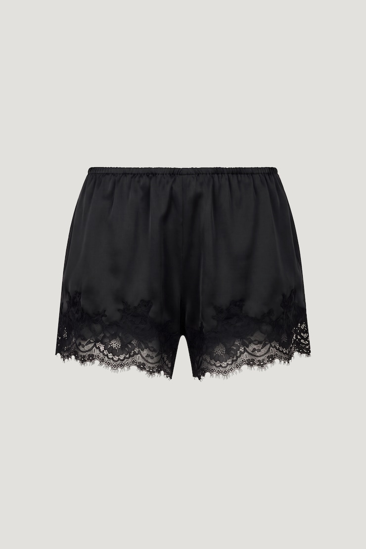 Lace Satin Shorts