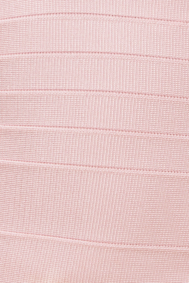 V Neck Bandage Top Pale Lilac Pink large