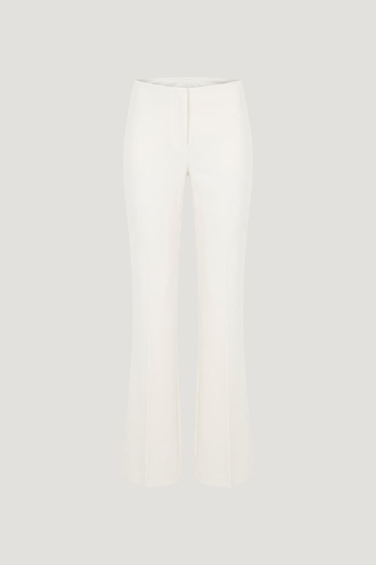 Frankie Low Rise Bootcut Pants Calming Off White large