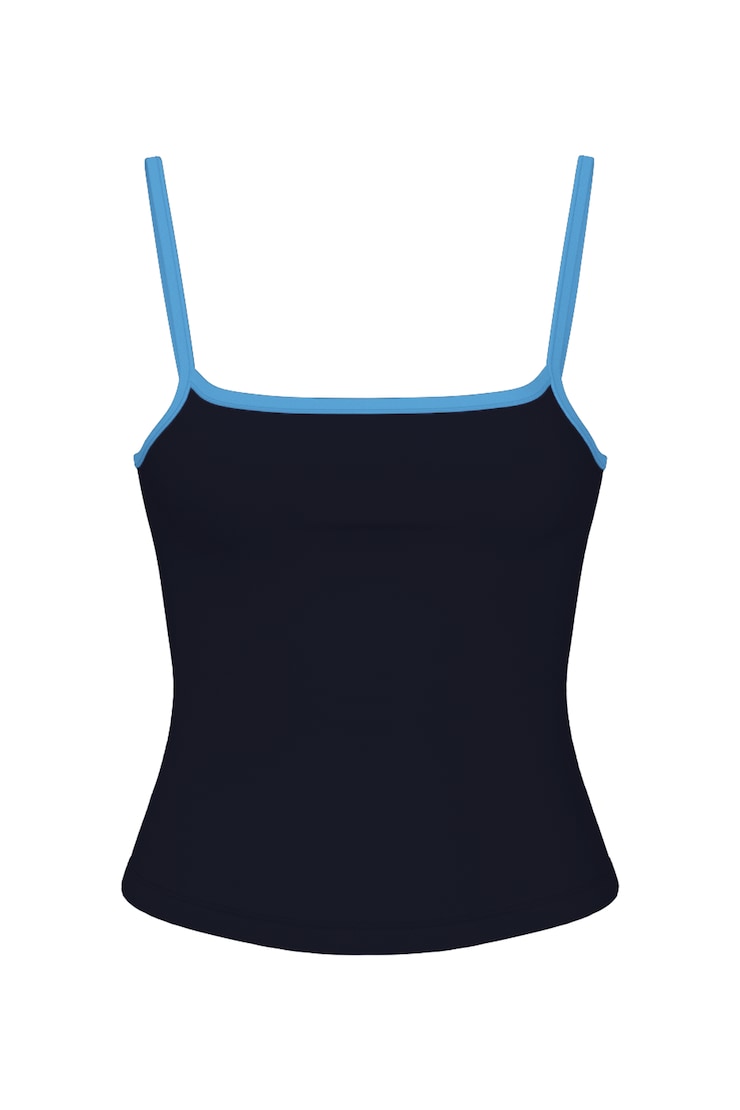 Sleek Scoop Cami Top, NAUGHTY NAVY + REBOUND TIPPING, large