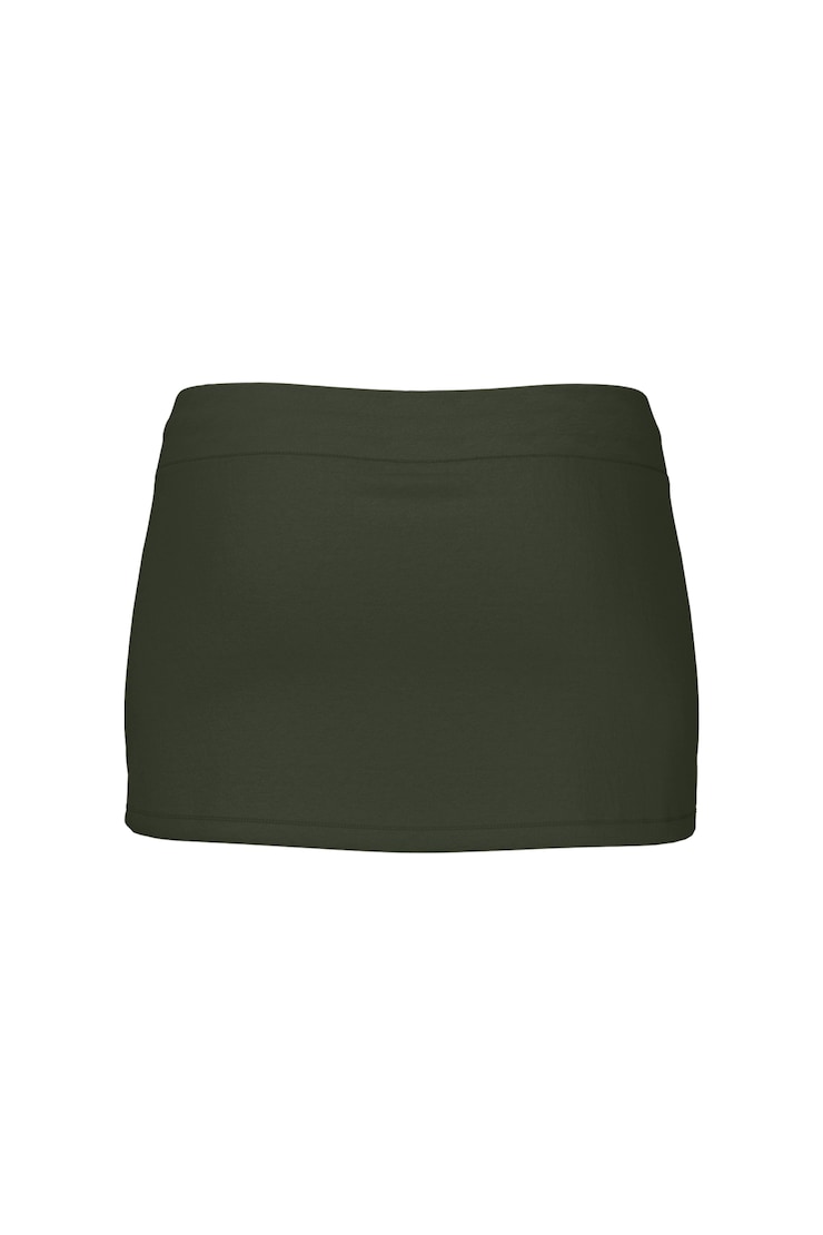 StretchTerry™ Micro Skort, Olive Obsession, large