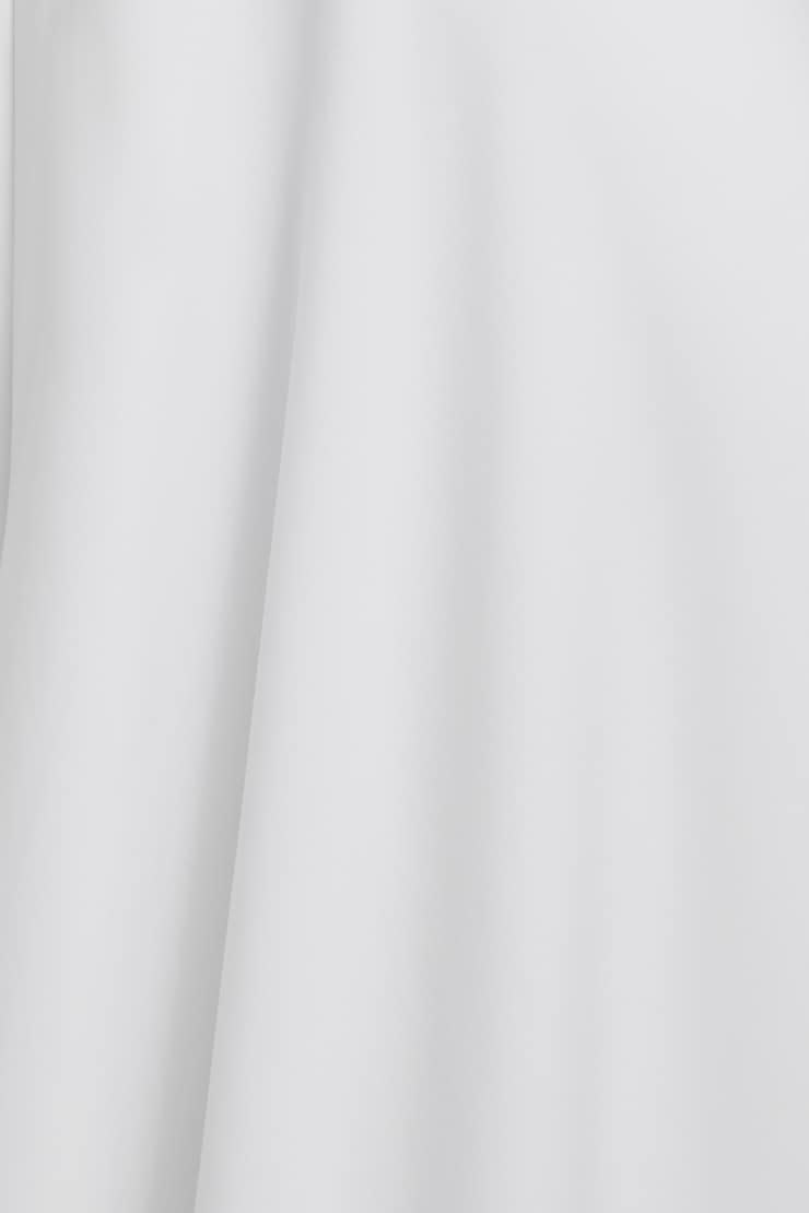 Sculpt Asymmetric Midi Skirt Bright White large