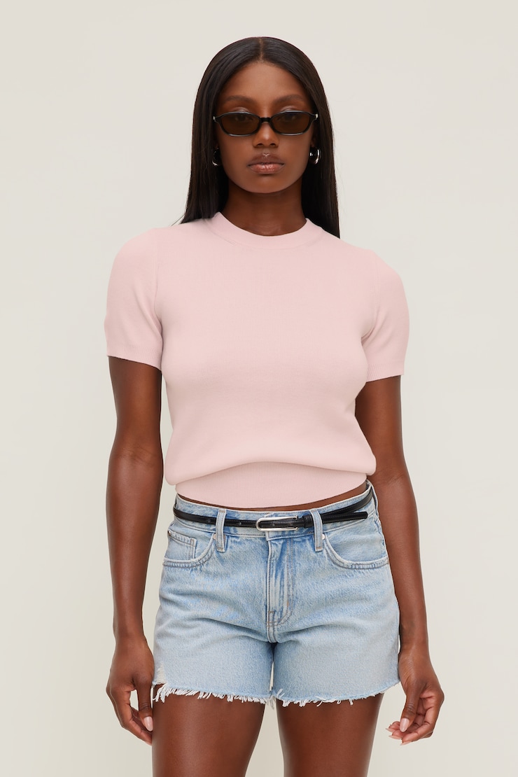 Clara Short Sleeve Sweater