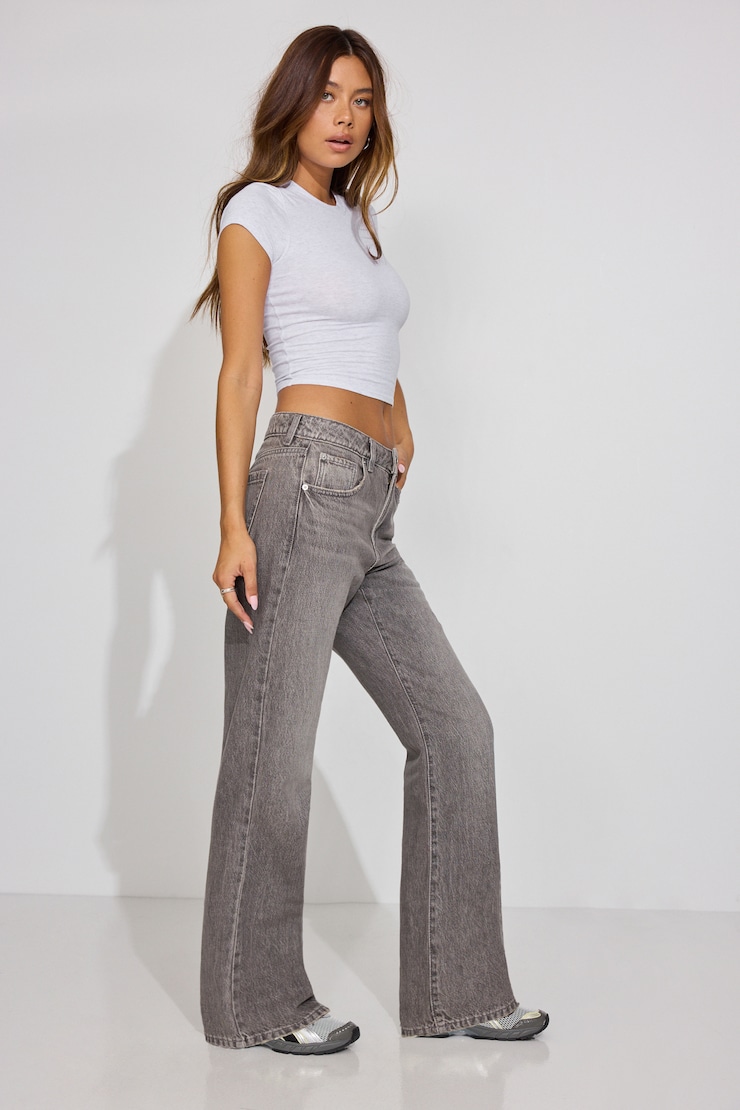 '90s Straight Jeans, Ash Grey, large
