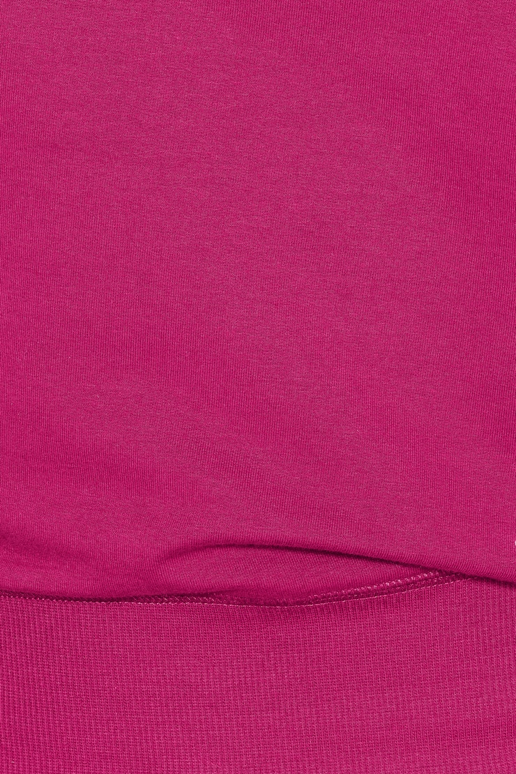 StretchTerry™ Off Shoulder Top, Raspberry Cheeks Pink, large