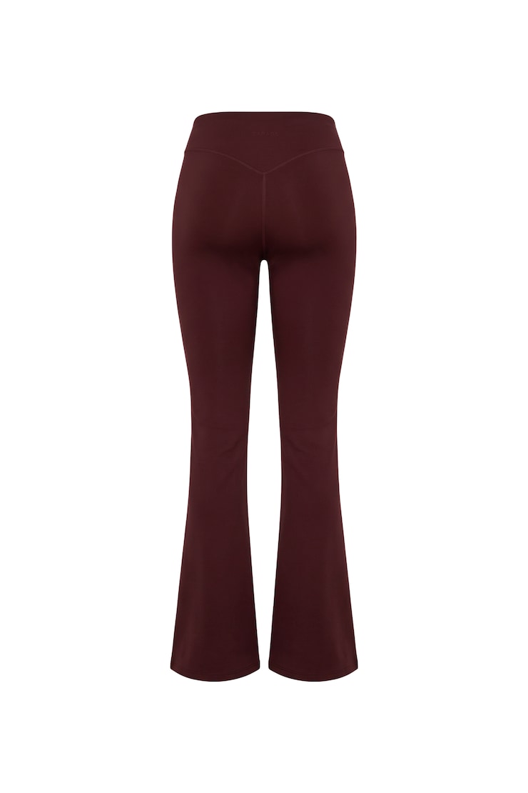 Form Active Flare Pants, Burgundy Bite, large