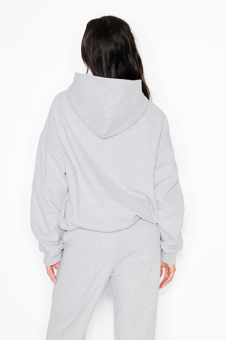 UltraFleece Hoodie, Mid Grey Mix, large