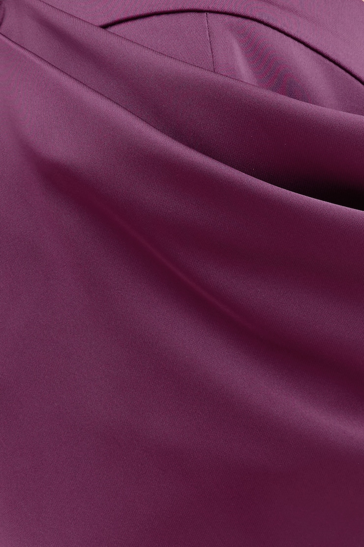 Bustier Satin Maxi Dress Plum Caspia Purple large