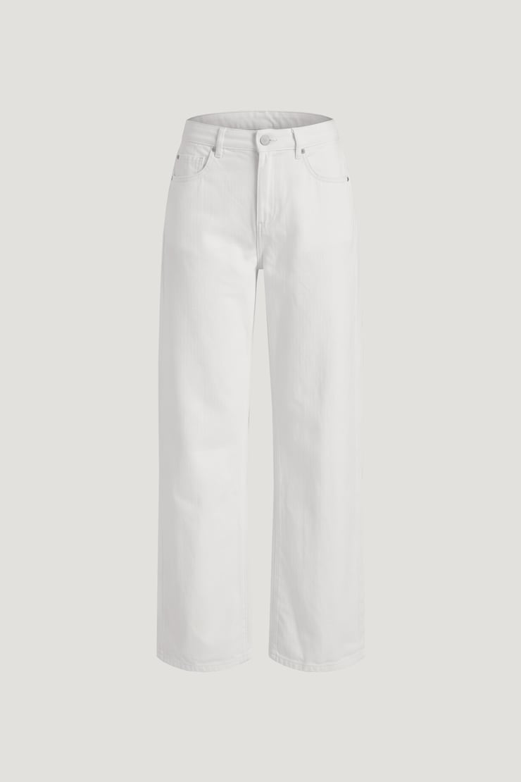 Kennedy High Rise Barrel Leg Jeans Ecru large
