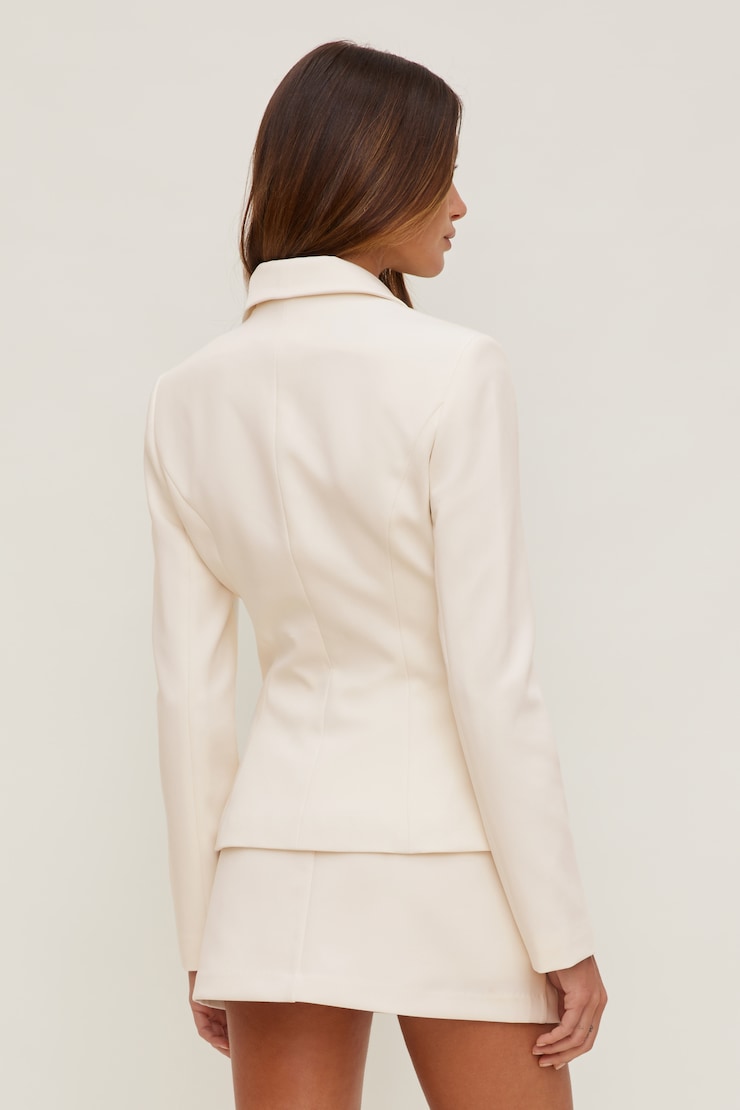 Double Zip Jacket Sea Salt Cream large