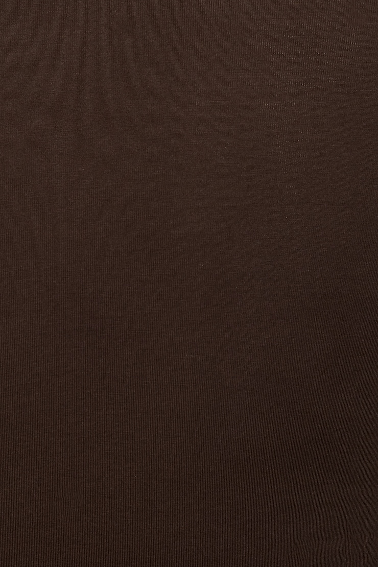 Estelle Long Sleeve Boatneck Top, Armadillo Brown, large