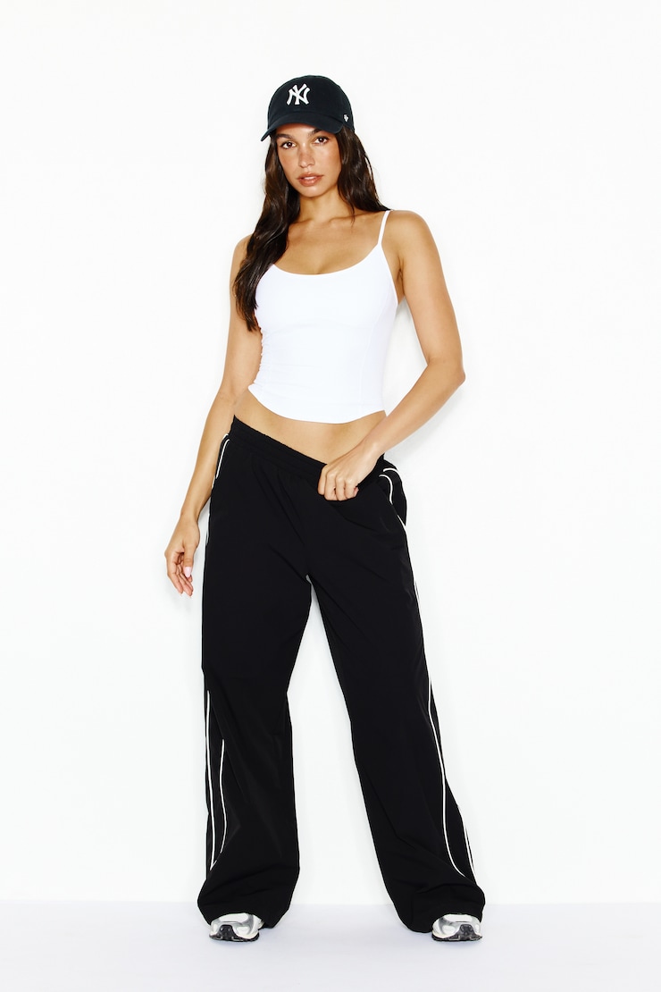 Active Underbust Cami Top, Bright White, large