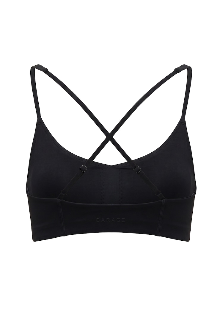 Active Sweetheart Micro Bra, Jet Black, large