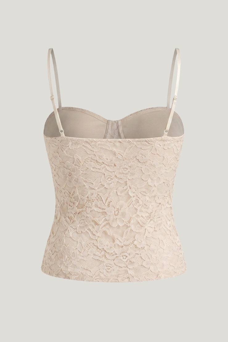 Monet Lace Top Sea Salt Cream large