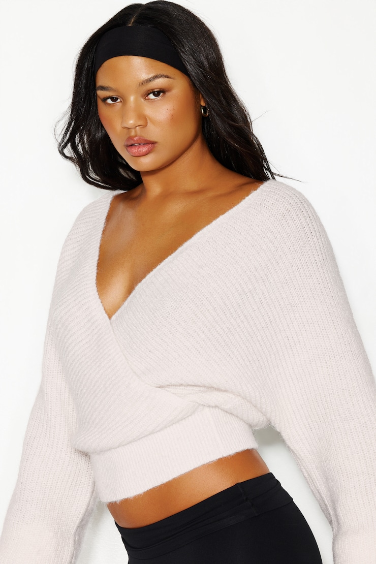 Wrapped Up Sweater, SLIGHTLY PINK, large