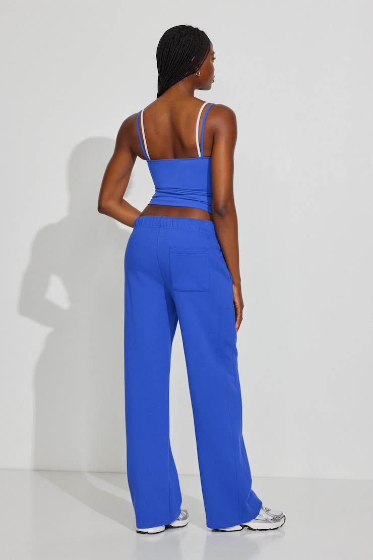 UltraFleece Straight Leg Sweatpants, Electric Blue, large