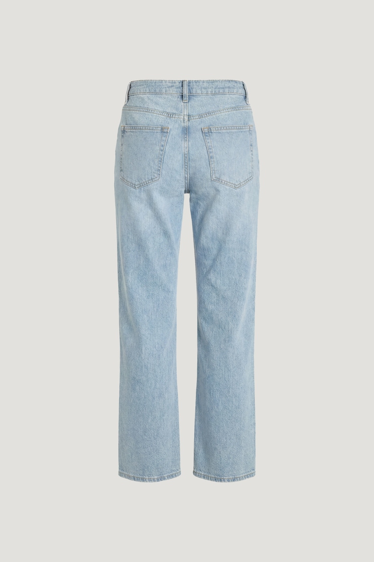 Jules Relaxed Low Rise Straight Leg Jeans Light Indigo / Estes Blue large