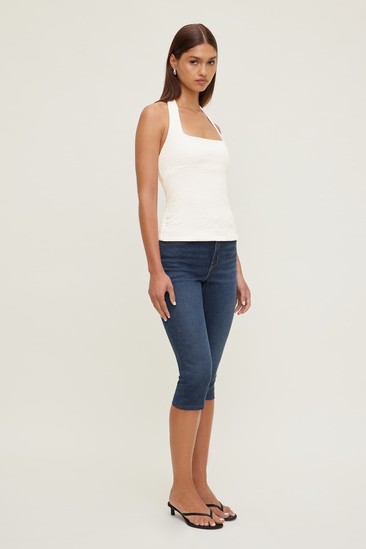 Airflow Halter Top Calming Off White large