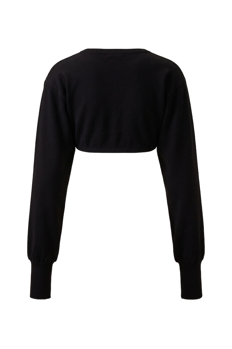 SoftTerry™ Shrug, Jet Black, large