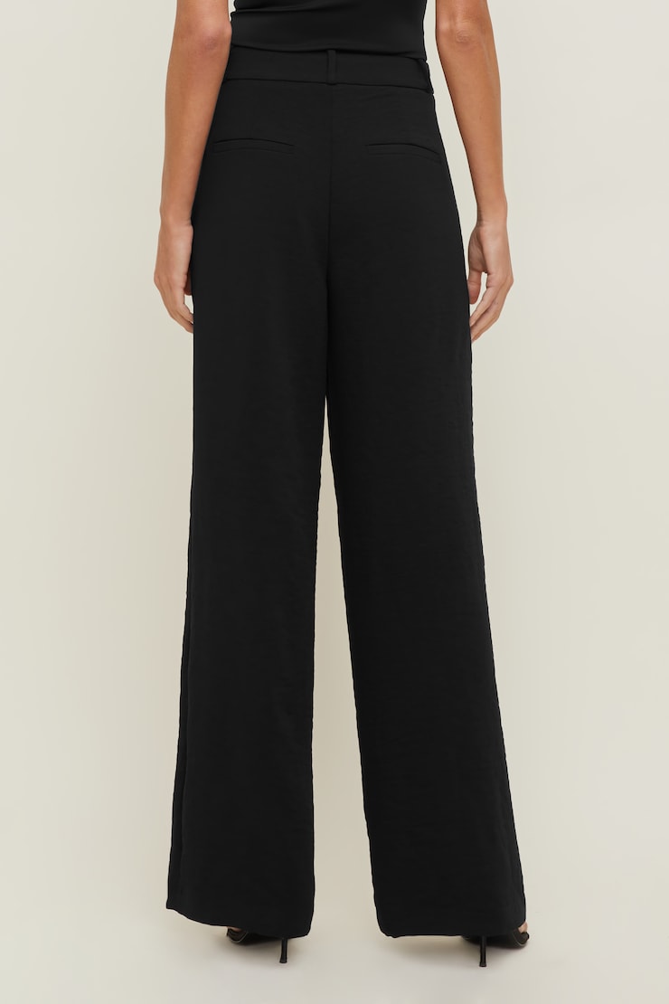 Airflow High Rise Wide Leg Pants Jet Black large