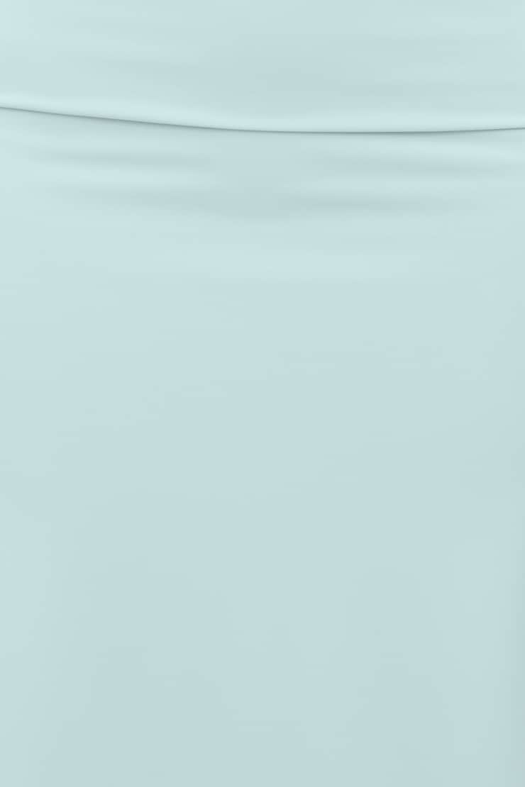 Sculpt Slit Midi Skirt Wan Blue large