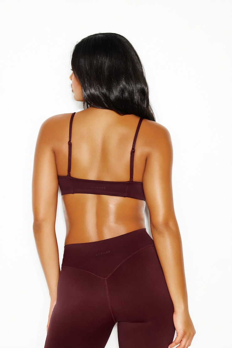 Form Active Micro Bra, Burgundy Bite, large
