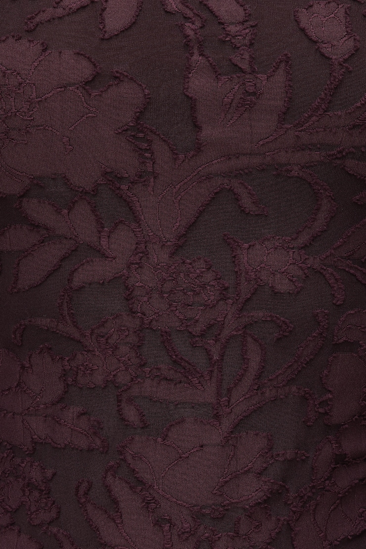 Dylane Jacquard Bodysuit Jacquard Classic Burgundy large