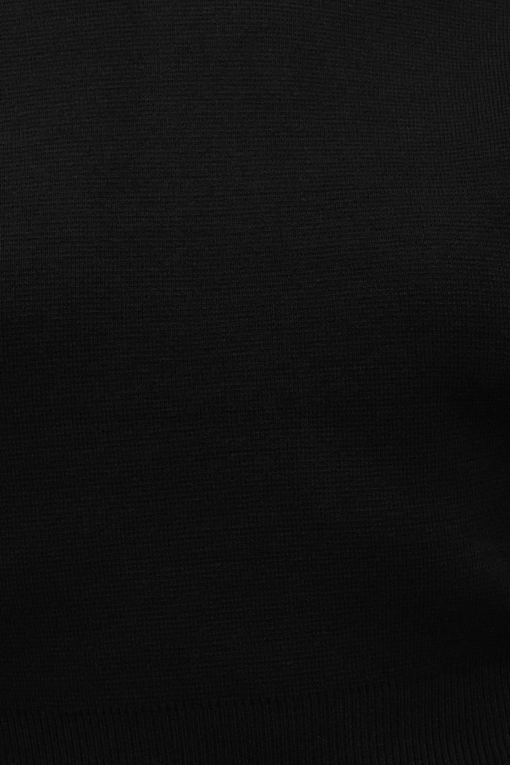 Bea Crewneck Sweater Jet Black large