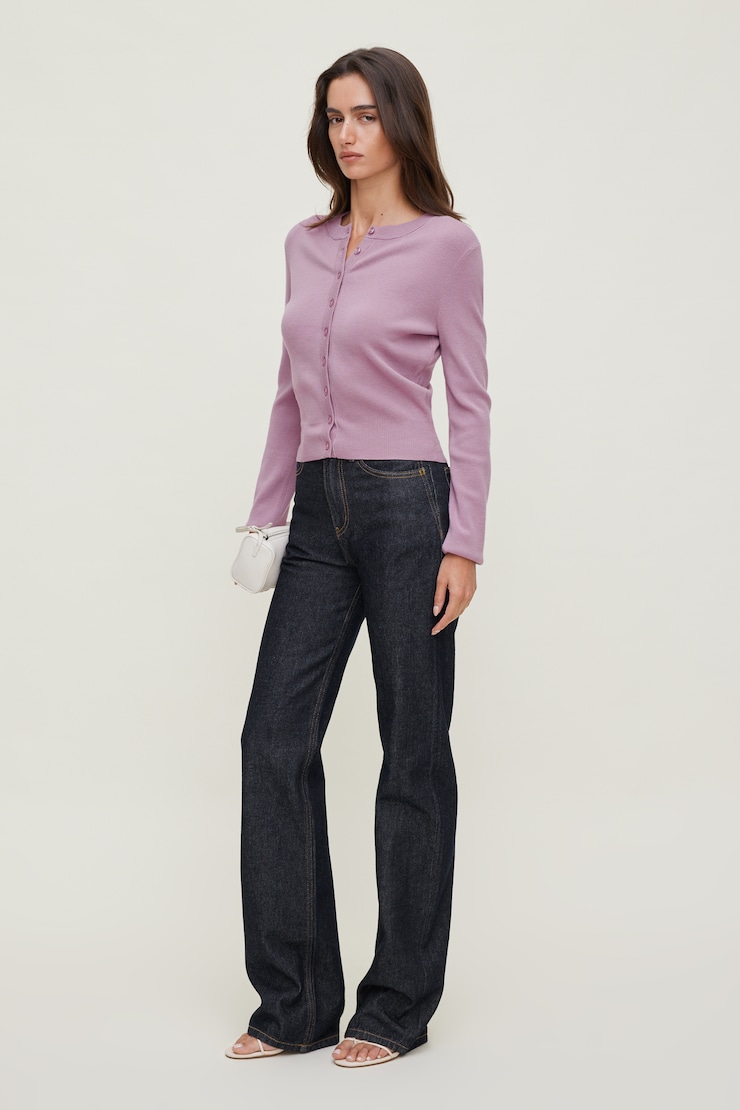 Rebecca Crewneck Cardigan