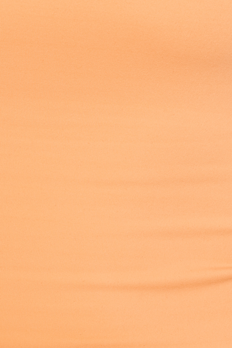 Sleek Longline Tube Top, Juicy Peach Orange, large
