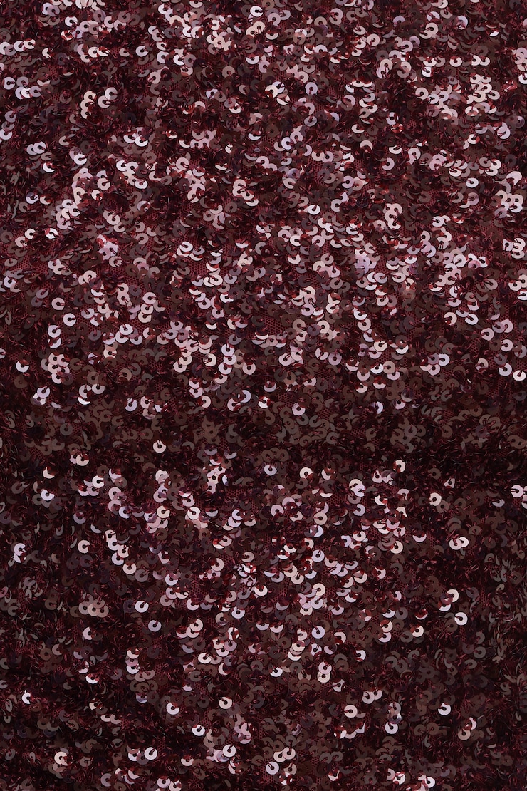 Nola Sequin Tank Top Zinfandel Burgundy large