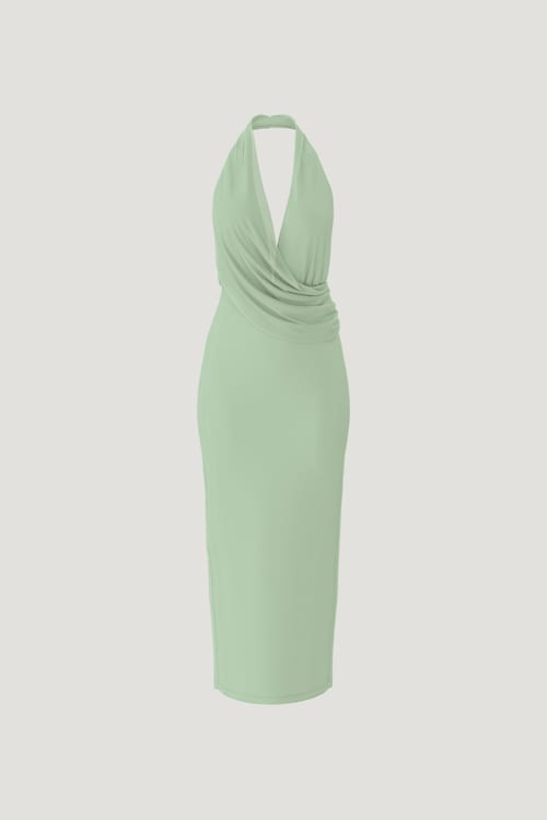 dynamite corset cowl neck maxi dress Plunge Cowl Neck Maxi Dress Black