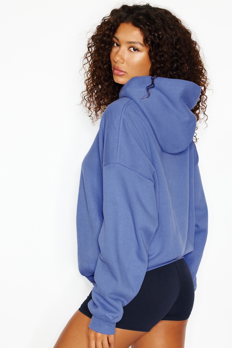 UltraFleece Hoodie, Blue Blush, large