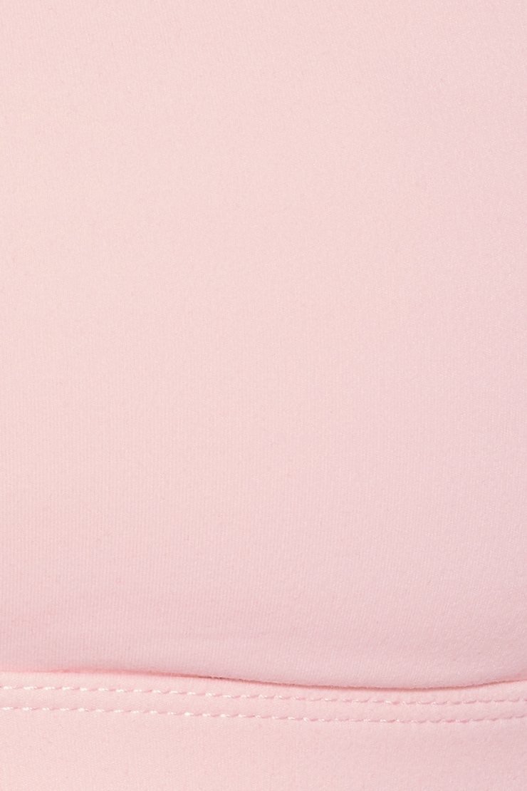 Active Micro Halter Top, Pink Wink/Snow White, large