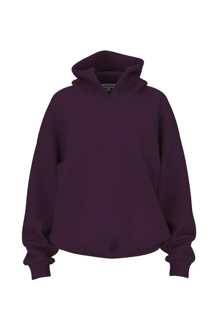 UltraFleece Hoodie, Wild Berry Maroon, large