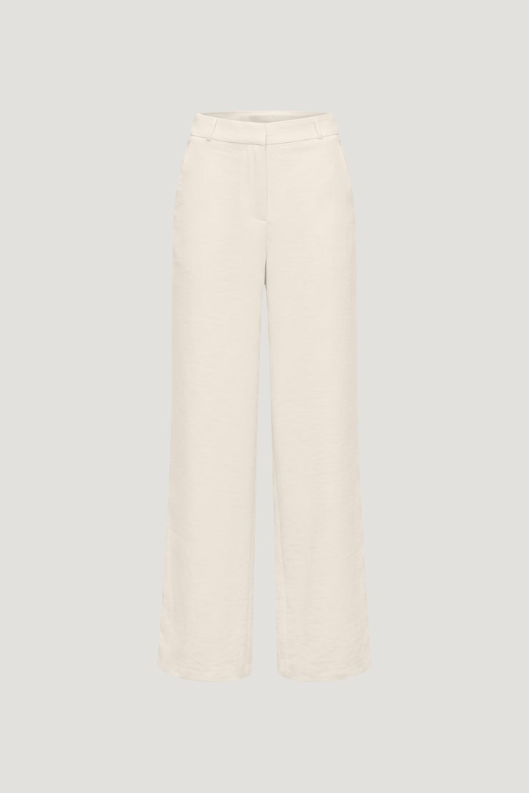Airflow High Rise Wide Leg Pants Cashmere Cream large