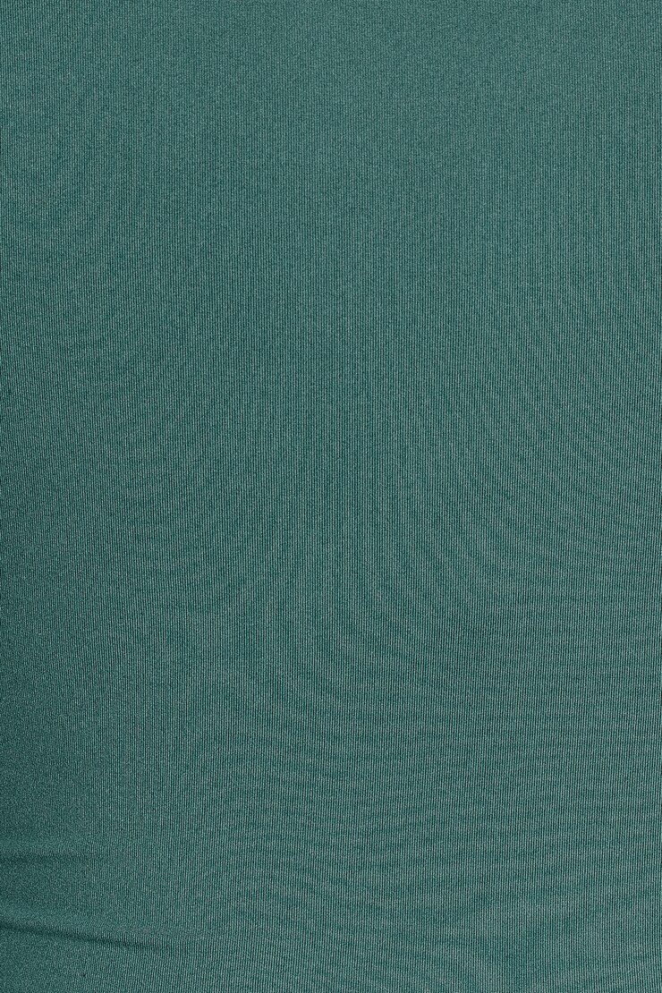 Baretouch Cropped Crewneck Long Sleeve Top, Teal Temptation, large