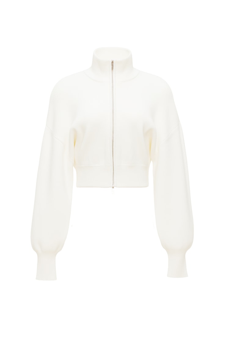 City Layer Full Zip Jacket, SNOW WHITE, large