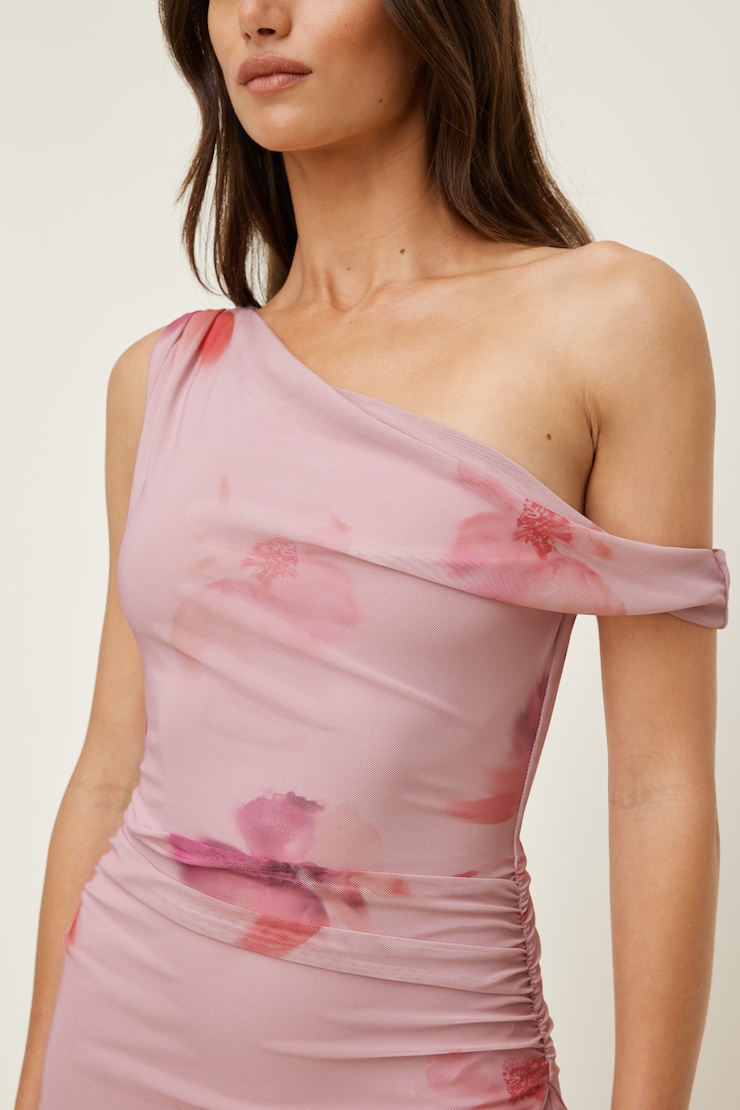 Kristina Mesh Maxi Dress