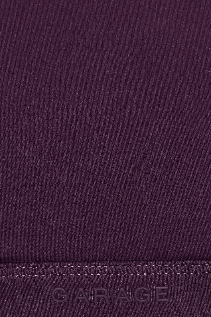 Active Double Layer Micro Top, Wild Berry Maroon/Coconut Whip Beige, large