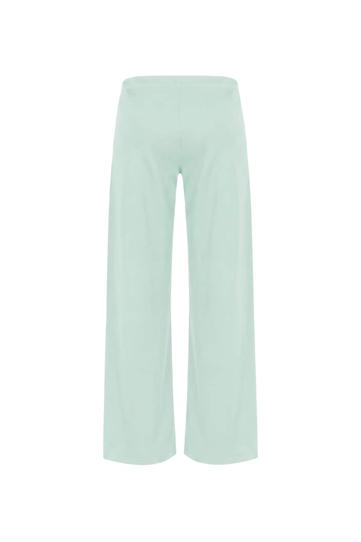 StretchTerry™ Wide Leg Pants, Turquoise Trouble, large