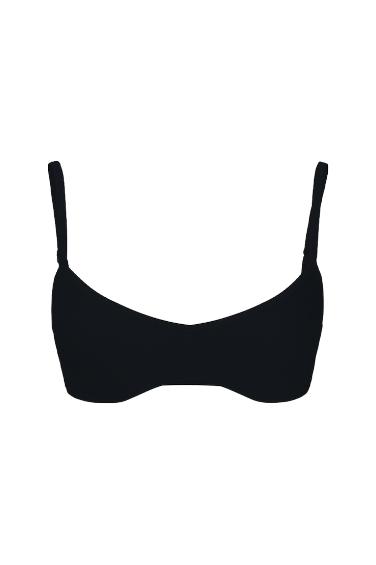 Active Micro Bra, JET BLACK, large