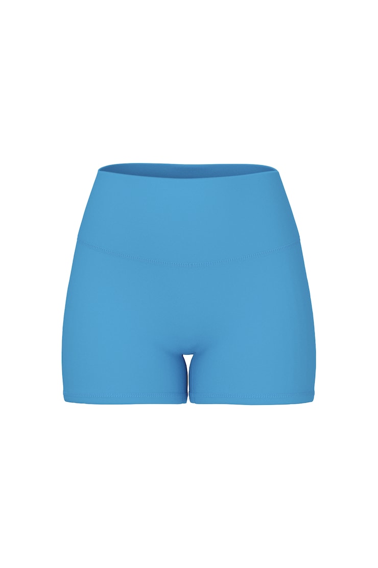 Active Booty Shorts, Blue Rebound, large