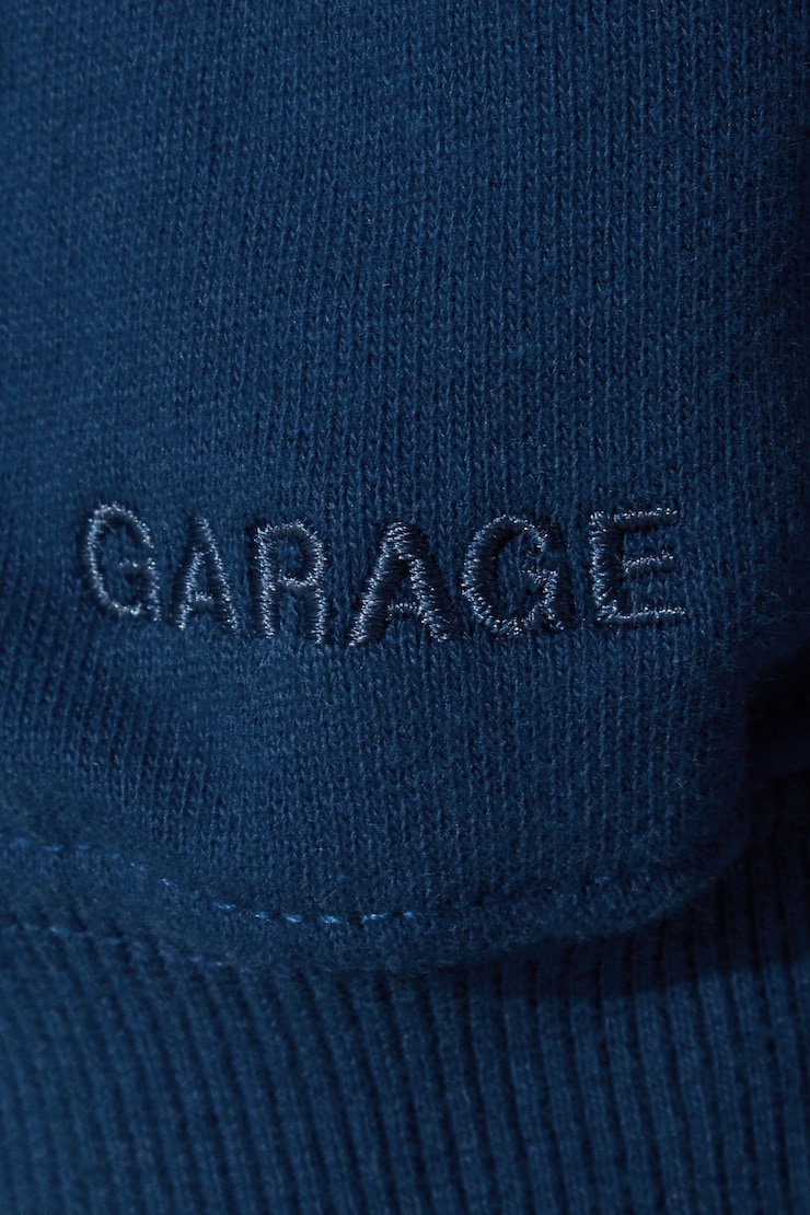SoftTerry™ Oversized V-Neck Sweatshirt, Midnight Blue, large