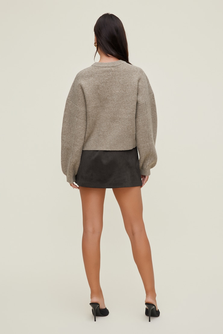 Rylie Balloon Sleeve Sweater