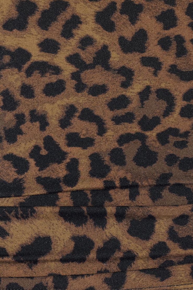 Sleek Scoop Cami Top, Untamed Leopard, large