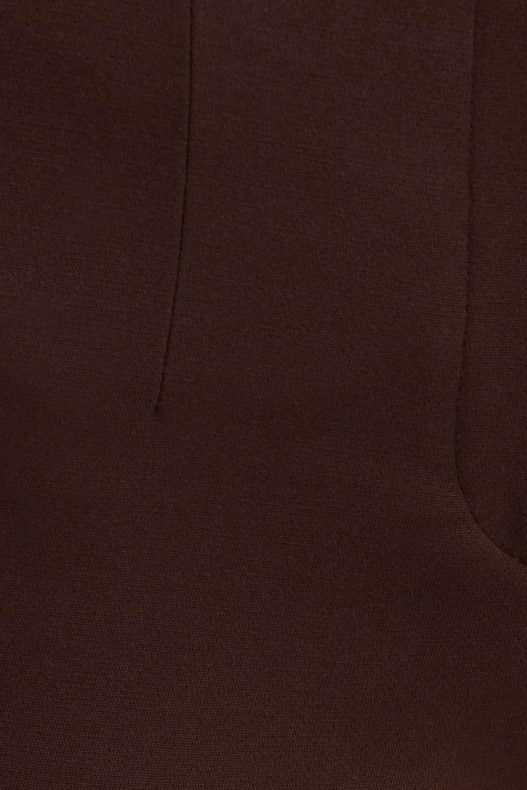 Stevie Slim Bootcut Pants Bitter Chocolate Burgundy large