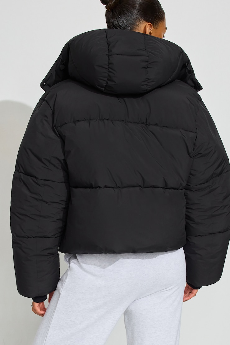 Chill Puffer Jacket, Jet Black, large