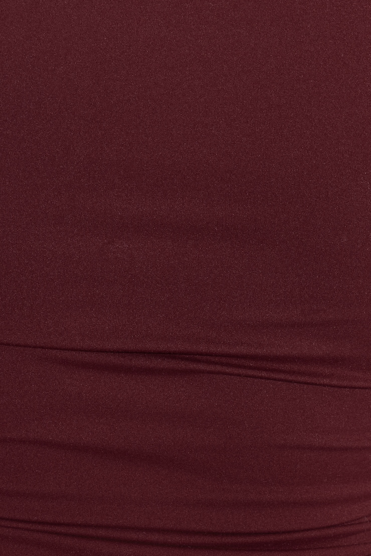 Sleek Crewneck T-Shirt, Burgundy Bite, large