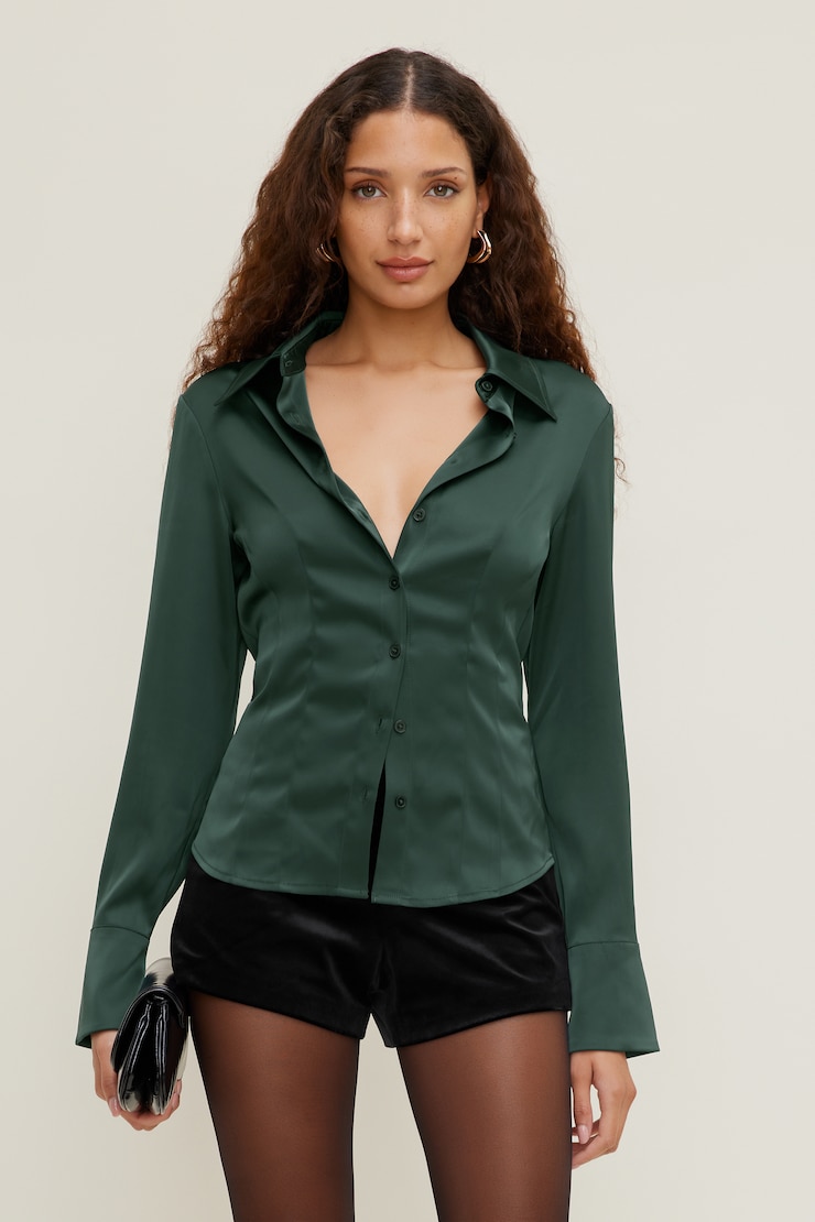 Kyra Satin Shirt